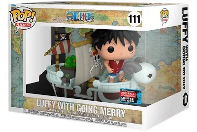 Buy POP! One Piece - Luffy With Going Merry (Limited Edition) #111 Figure BRAND NEW • 99.99£