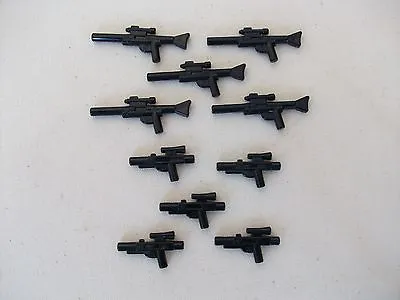 Buy Lego Black Minifig Star Wars Guns X 10 New (medium & Large) • 7.99£