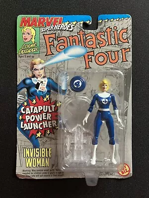 Buy Fantastic Four Invisible Woman Marvel Super Heroes (1994) Toy Biz Carded • 14.99£