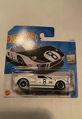 Buy HOT WHEELS 2024 FORD GT40 White Classic Muscle Car  V8  • 3.95£