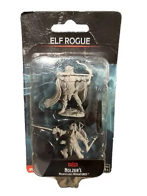 Buy Dungeons & Dragons Nolzur`s Marvelous Miniatures: Male Elf Rogue • 9.65£