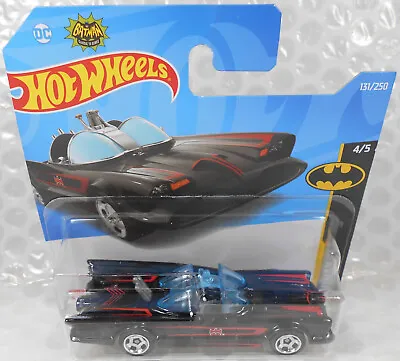 Buy Hot Wheels TV Series Batmobile (red Flashes) Sealed On Short Card #131/2022 • 3£