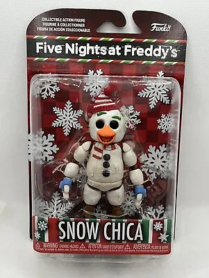 Buy Five Nights At Freddys Holiday Snow Chica Figure Funko FNAF Snowman NEW UK RARE • 25.99£