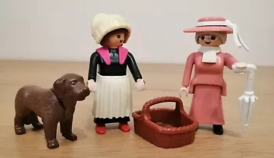 Buy Playmobil Victorian Mansion Set 5500  Victorian Grandmother, Maid And Dog • 10£