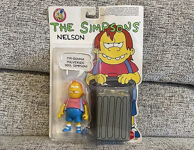 Buy Vintage The Simpsons: Nelson Muntz Action Figure Toy Mattel 1990 Rare Cartoon Uk • 29.99£
