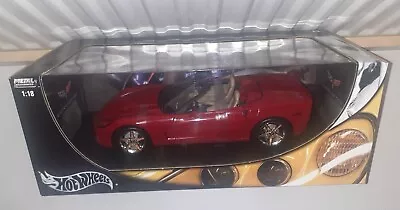 Buy Hot Wheels 1:18 Scale Corvette C6 Convertible • 69.99£