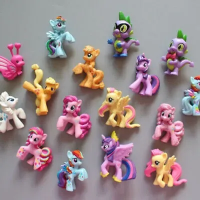 Buy 12Pcs My Little Pony Movie 2.2  Mini Action Figures Bundle Cake Decor Kids Toys • 6.79£