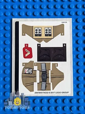Buy Lego Star Wars STICKER SHEET ONLY For Lego Set 75525 Baze Malbus - Brand New • 2.49£