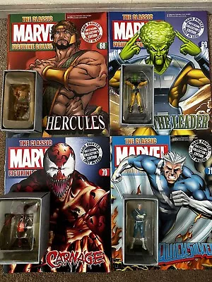 Buy 4 X The Classic Marvel Figurine Collection Issues  68 69 70 71 Eaglemoss & Mags • 10£