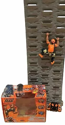 Buy TOTALLY EXTREME Rock Climber ACTION MAN REMOTE R/C + CLIMBING WALL Boxed Working • 195£