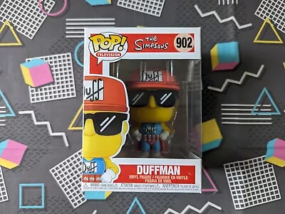Buy FUNKO POP! VINYL TELEVISION THE SIMPSONS DUFFMAN #902 With Free Protector • 29.99£