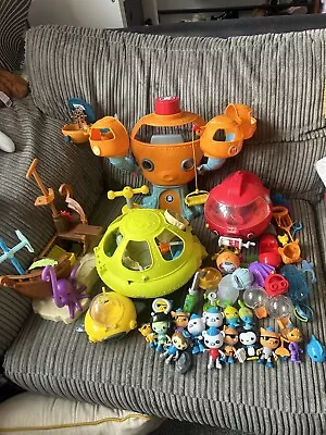 Buy Octonauts Octopod Play Set With Vehicles Toys Figures + Accessories Bundle READ • 49.99£