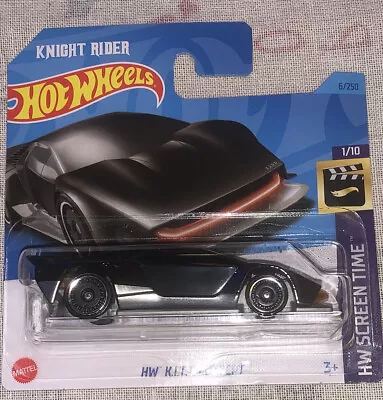 Buy Hot Wheels. Knight Rider K.I.T.T. Concept. Screen Time 1/10. New And Sealed. • 3.99£