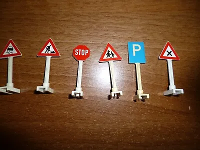 Buy VINTAGE LEGO 1970s Road Signs From Supplemental Set 939-1 940 Etc • 7.95£