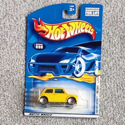 Buy  Hot Wheels 2000 First Editions Mini Cooper Long Card Collector No 090 • 10.50£