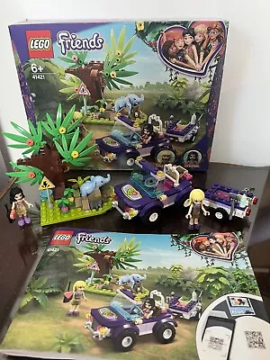 Buy Lego Friends Baby Elephant Jungle Rescue 41421 Original Box & Instructions • 8.50£