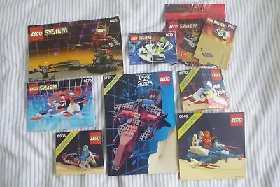Buy Lego System & Legoland Space Instruction Manuals Collection • 14.99£