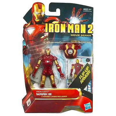Buy Marvel Iron Man 2: Movie Series IRON MAN MARK III 4-inch (10 Cm) Action Figure • 14.99£