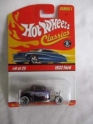 Buy Hot Wheels 2005 Classics Series 1, 1932 Ford Purple Chrome Sealed In Card • 4.99£