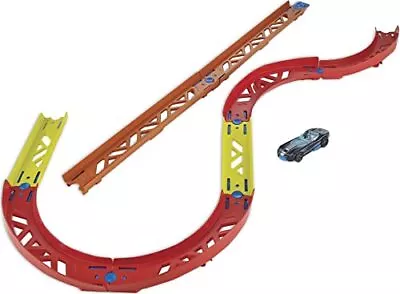 Buy Hot Wheels Track Builder Pack Assorted Curve Parts Connecting Sets Ages 4 • 52.99£