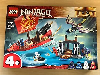 Buy LEGO NINJAGO:LEGACY DESTINY’S BOUNTY SHIP & DRAGON SET (71749) New Sealed • 29.99£