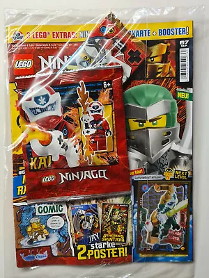 Buy LEGO® Ninjago Magazine No. 67 With Figure KAI + 1x Ninjago Booster, Original Packaging • 4.80£