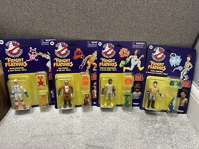 Buy Real Ghostbusters FRIGHT FEATURES Complete Set Of 4. Egon Ray Peter Winston New • 74.99£