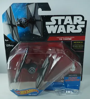 Buy HOT WHEELS STAR WARS Special Forces First Order TIE Fighter Diecast Vehicle Ship • 7.95£