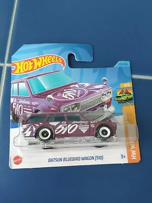 Buy Hot Wheels Datsun Bluebird Wagon 510 Purple 1:64. • 4.40£