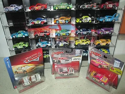 Buy Disney Pixar Cars - Display Shelf And Race Car Collection X27 Cars • 249£
