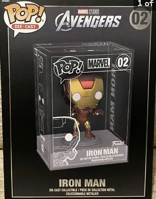 Buy Marvel Funko Pop - #02 Avengers Iron Man (Die Cast) *Sealed In Original Box* • 39.95£