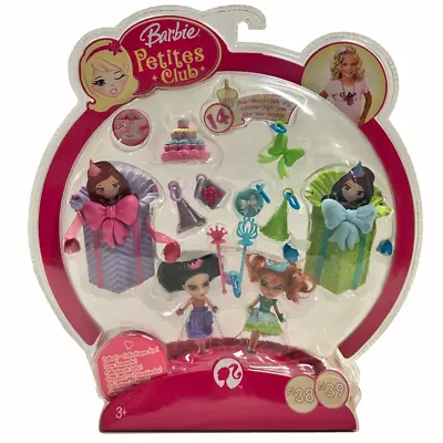 Buy Barbie Mattel NO684 | NO685 Petites Club N. 38 + N. 39 Set From 2008 Original Packaging • 37.07£