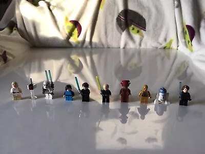 Buy Lego Star Wars Minifigure Bundle Joblot  Nute Gunray Anakin C3pO • 80£