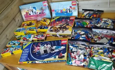 Buy Vintage Lego Legoland Boxes Knights, Space 6941 6783 + 3.5kg Lego Bricks Bundle • 199.99£