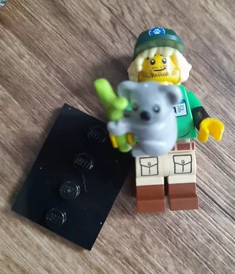 Buy Lego Minifigures Series 24 Conservationist Dude With Koala Zoo Guy 71037  New • 4£