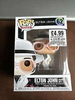 Buy Funko 25320 Pop! Rocks: Elton John • 22£