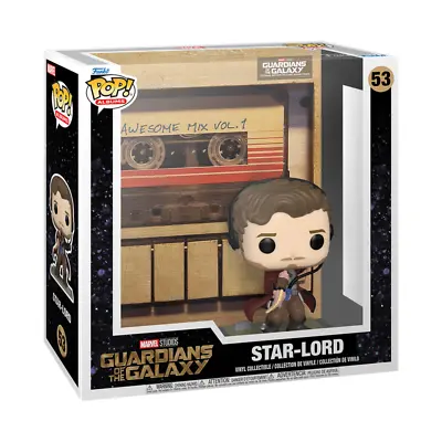 Buy MIMB Funko Pop Albums Guardians Of The Galaxy Awesome Mix Vol 1 Star-Lord #53 • 24.99£