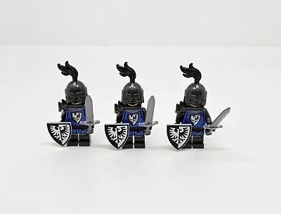 Buy LEGO BLACK FALCON ARMY Castle MINIFIGURE ARMOUR SHIELD BLACK PLUME NEW (G6) • 29.99£