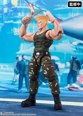 Buy PRE-ORDER COUPON [€79] Street Fighter S.H. Figuarts Action Figure Guile Outfit 2 • 19.48£