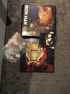 Buy LEGO Art: Marvel Studios Iron Man (31199) • 75£