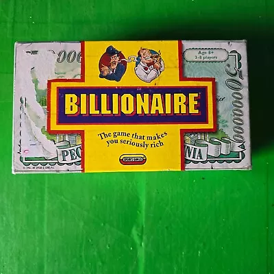 Buy Vintage Board Game Billionaire Spears Games 1996 Vintage • 10£