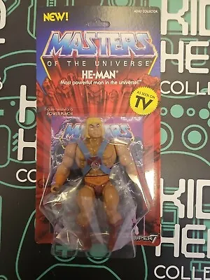 Buy Super7 Masters Of The Universe Vintage He-Man Action Figure - SUP703073 • 99£