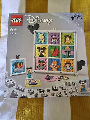 Buy LEGO Disney 100 Years Of Disney Animation Icons Display Art Set 43221 BRAND NEW • 24£