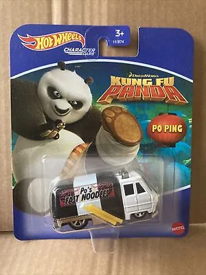 Buy HOT WHEELS DIECAST - DreamWorks - Kung Fu Panda- Po Ping - Combined Postage • 8.99£