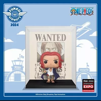 Buy PRESALE Funko POP! One Piece: Shanks Wanted Poster C2E2 Exclusive • 102.67£
