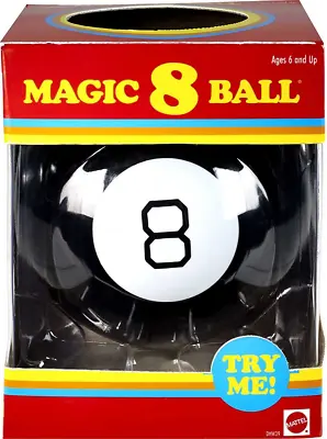 Buy Magic 8 Ball Toy Retro Themed Novelty Fortune Teller Question Mattel 2014 NEW • 17£