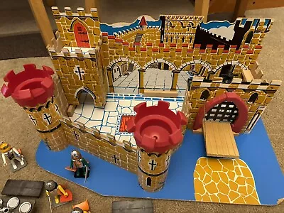 Buy Vintage 70’s Original Playmobil Castle With Figures And Banquet Set • 15£