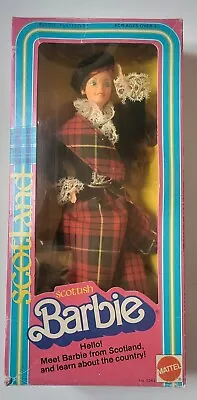 Buy Vintage 80's Barbie Scottish Scotland Mattel • 154.39£