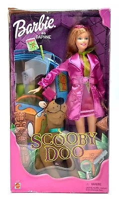 Buy 2001 Scooby Doo Barbie As Daphne Doll / With Plush Scooby / Mattel 55887, NrfB • 92.56£