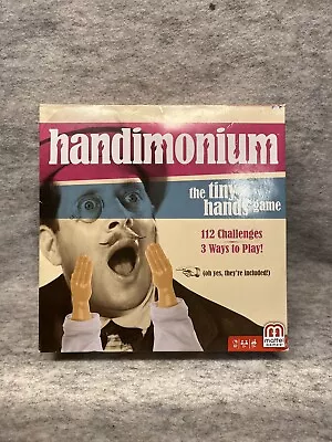 Buy Handimonium - The Tiny Hands Game 2017 MATTEL 112 Challenges - COMPLETE RARE  • 41.68£